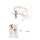 Sticker decorativ, A blossom faerie of brilliant, 120 cm, 127STK
