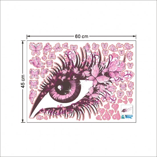 Sticker decorativ, Eye 135 cm, 138STK Sticker decorativ, Eye 135 cm, 138STK