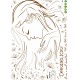 Sticker decorativ, Flori, 115 cm, 722STK
