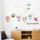 Sticker decorativ, Flowers 139 cm, 81STK Sticker decorativ, Flowers 139 cm, 81STK