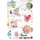 Sticker decorativ, Flowers 139 cm, 81STK Sticker decorativ, Flowers 139 cm, 81STK