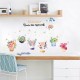 Sticker decorativ, Flowers 139 cm, 81STK Sticker decorativ, Flowers 139 cm, 81STK