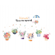 Sticker decorativ, Flowers 139 cm, 81STK Sticker decorativ, Flowers 139 cm, 81STK