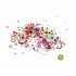 Sticker decorativ, Girl butterfly flowers 85 cm, 152STK