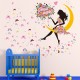 Sticker decorativ Good night,roz 140 cm Sticker decorativ Good night,roz 140 cm