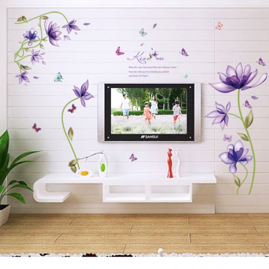 Sticker decorativ, Kiss me 170 cm, 74STK