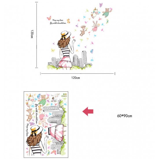 Sticker decorativ , Love 120 cm, 95STK