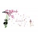 Sticker decorativ, Love, 153 cm, 84STK