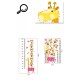 Sticker decorativ, Masuratoare cu animalute 140 cm, 132STK