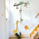 Sticker decorativ, Masuratoare cu animalute, 150 cm, 90STK