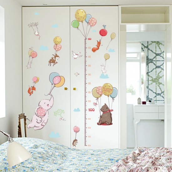 Sticker decorativ, Masuratoare cu animalute, 155 cm, 85STK