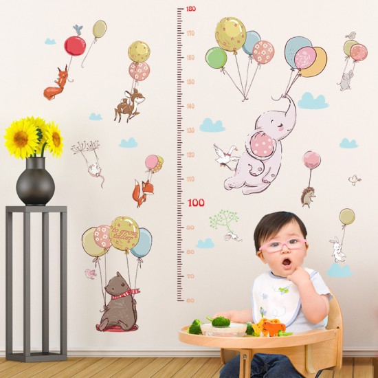 Sticker decorativ, Masuratoare cu animalute, 155 cm, 85STK