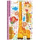 Sticker decorativ, Masuratoare cu animalute, 156 cm, 87STK Sticker decorativ, Masuratoare cu animalute, 156 cm, 87STK