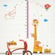 Sticker decorativ, Masuratoare cu animalute, 156 cm, 87STK Sticker decorativ, Masuratoare cu animalute, 156 cm, 87STK
