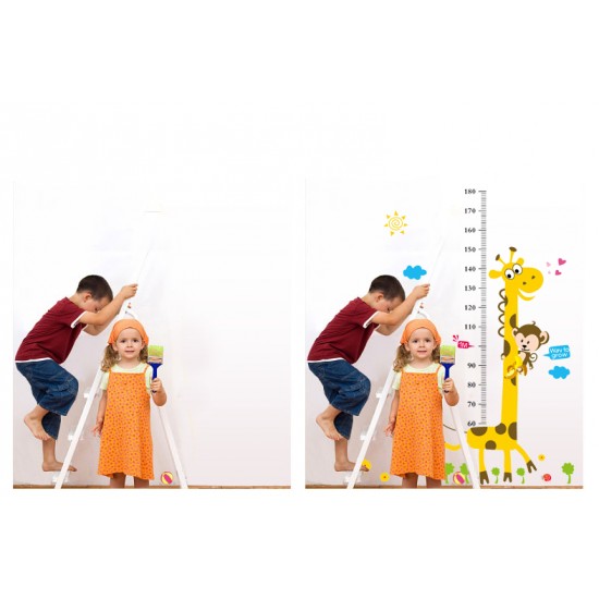 Sticker decorativ, Masuratoare cu animalute 180 cm, 131STK