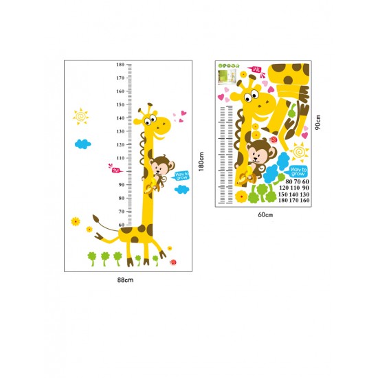 Sticker decorativ, Masuratoare cu animalute 180 cm, 131STK