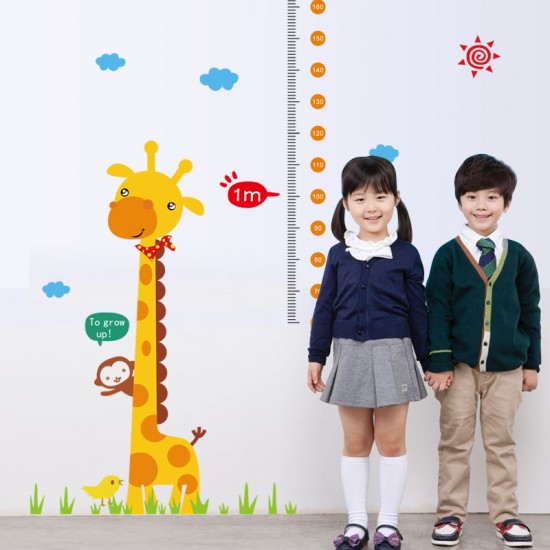 Sticker decorativ, Masuratoare cu animalute 182 cm, 136STK