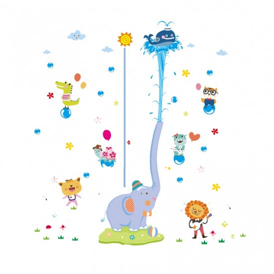 Sticker decorativ, Masuratoare cu animalute, 192 cm, 83STK