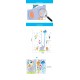 Sticker decorativ, Masuratoare cu animalute, 192 cm, 83STK