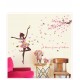 Sticker decorativ, Printesa cu fluturi, 140 cm, 721STK
