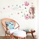Sticker decorativ, Stylish girls 118 cm, 155STK