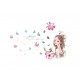 Sticker decorativ, Stylish girls 118 cm, 155STK