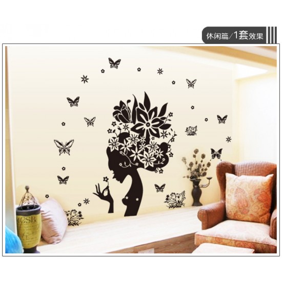 Sticker decorativ, Woman 85 cm, 144STK