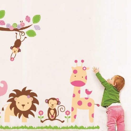Sticker decorativ, animalute 120 cm, 106STK Sticker decorativ, animalute 120 cm, 106STK