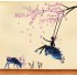 Sticker decorativ, fata padurii  120 cm, 109STK