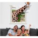 Sticker decorativ, fereastra cu girafa 79 cm, 58STK Sticker decorativ, fereastra cu girafa 79 cm, 58STK