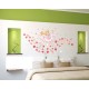 Sticker decorativ,  girls, flowers 155 cm, 64STK