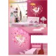 Sticker decorativ,  girls, flowers 155 cm, 64STK