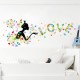 Sticker decorativ, love 160 cm, 65STK Sticker decorativ, love 160 cm, 65STK