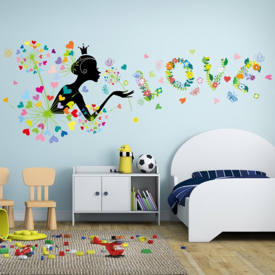 Sticker decorativ, love 160 cm, 65STK Sticker decorativ, love 160 cm, 65STK