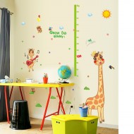 Sticker decorativ , masuratoare cu animalute, 160 cm, 104STK Sticker decorativ , masuratoare cu animalute, 160 cm, 104STK