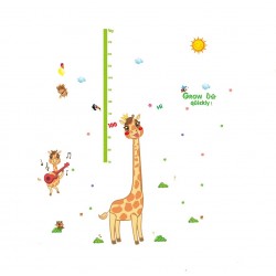 Sticker decorativ , masuratoare cu animalute, 160 cm, 104STK