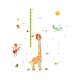 Sticker decorativ , masuratoare cu animalute, 160 cm, 104STK