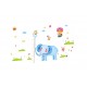 Sticker decorativ, masuratoare cu animalute  230 cm, 110STK