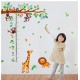 Sticker decorativ, masuratoare cu  maimutele 180 cm, 69STK