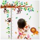 Sticker decorativ, masuratoare cu  maimutele 180 cm, 69STK