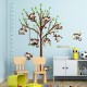 Sticker decorativ, masuratoare cu maimutele, 182 cm, 89STK