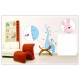 Sticker decorativ, masuratoare in forma de elefant 130 cm, 115STK