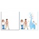 Sticker decorativ, masuratoare in forma de elefant 130 cm, 115STK