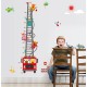 Sticker decorativ, masuratoare masina de pompieri 180 cm, 119STK Sticker decorativ, masuratoare masina de pompieri 180 cm, 119STK
