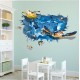 Sticker decorativ, ocean cu broscute 110 cm, 59STK Sticker decorativ, ocean cu broscute 110 cm, 59STK