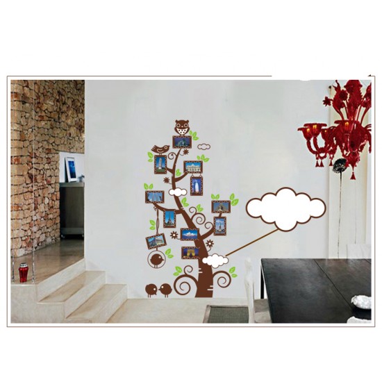 Sticker decorativ, pom cu 11 rame foto 110 cm, 114STK Sticker decorativ, pom cu 11 rame foto 110 cm, 114STK