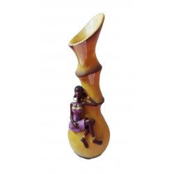 Vaza decorativa, Africana, 38 cm, 338IZ