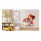Sticker decorativ, Fetita si Catelul, Multicolor, 61 cm, 1294STK-3