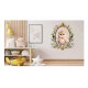 Sticker decorativ, Bufnita, Roz, 72 cm, 1295STK-1