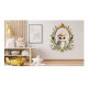 Sticker decorativ, Bufnita, Verde, 72 cm, 1295STK-4